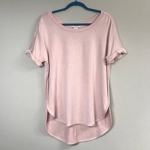 Matty M blush women’s tee size NWT